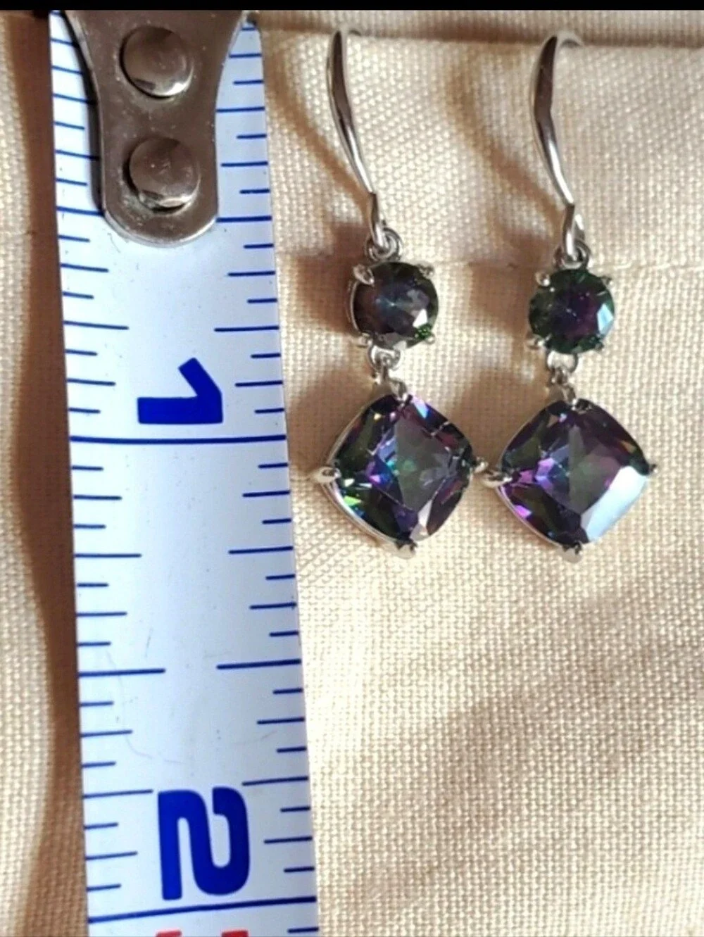 Mysyic Topaz Dangling Earrings
